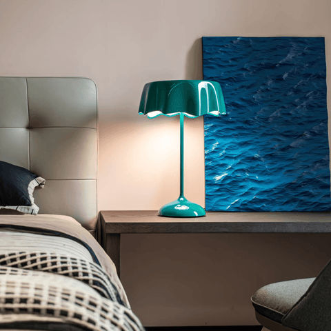 Riyumyi Handcrafted Wooden Ocean Wave Carving