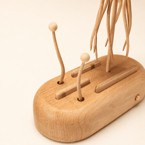 Riyumyi Handcrafted Wooden Jellyfish Automaton（Big）